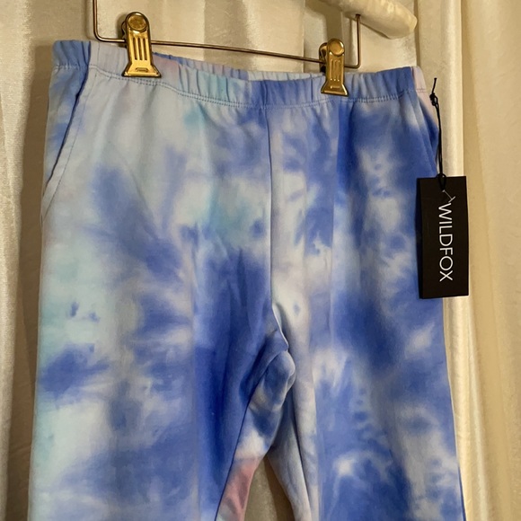 NWT Wildfox Tie-Dye Jogger Sweatpants. - Picture 2 of 4
